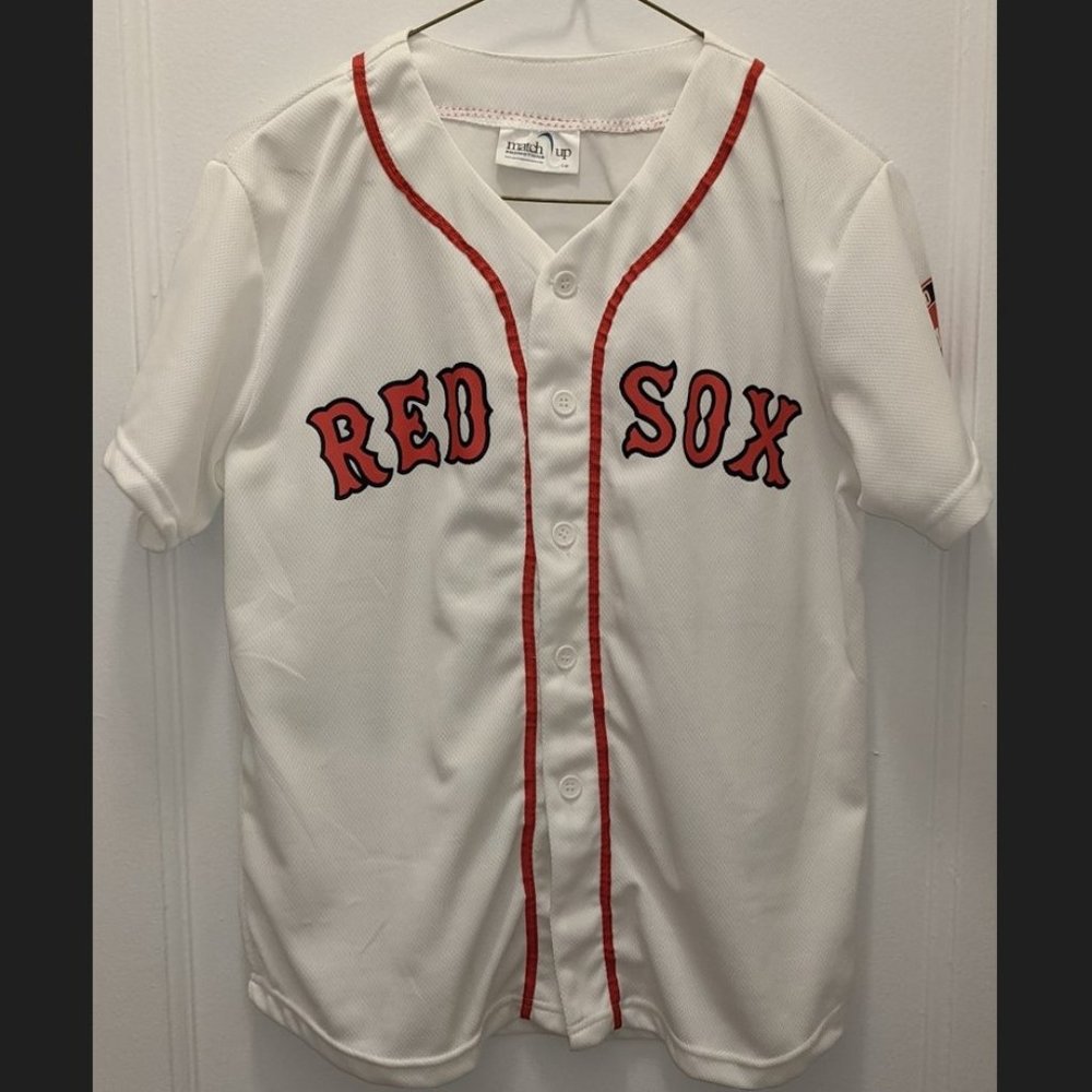 Red Sox Kid Nation White Jersey, Youth M